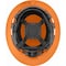 Ironwear Type 2 Class C Vented Full Brim Safety Helmet w/ Chin Strap, Hi-Vis Orange 3969-HO - alternate 2