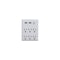Globe Electric Wall Tap Surge Protector, 3-Outlet, 2-USB, White 78527 - alternate 1