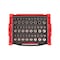 Tekton 3/8in Dr. Shallow, Semi-Deep, and Deep 6pt Socket Set with Open Top Drawer and Rack, 57pc (6-24 mm) SHD91700 - alternate 1