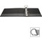 Business Source Ring Binder, Black, Clear Sleeve BSN28450 - alternate 2