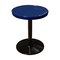 Leisure Craft 24" Round Perforated Pedestal Table, Portable, 30"H, Navy 24TAB30-NAVY - alternate 1