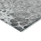 Homeroots 9' X 12' Gray Silver And Charcoal Abstract Washable Indoor Outdoor Area Rug 582522 - alternate 2