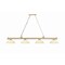 Z-Lite Cordon Heritage Brass 4 Light Billiard 2306-4HBR-DGM14 - alternate 3