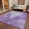 Homeroots 5' X 8' Plum And Purple Abstract Washable Indoor Outdoor Area Rug 616323 - alternate 2