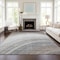 Homeroots 3' X 5' Gray Silver And Beige Abstract Washable Indoor Outdoor Area Rug 577295 - alternate 5