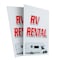 Signmission Rv Rental, Plastic Signs Only 24 Inch x 36 Inch, Corrugated Plastic, 2PK CSB-2436-2PACK-Rv Rental - alternate 1