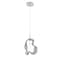 Euf Norah, Pendant, 13", Polished Nickel, Smoked Glass 50248-025 - alternate 1