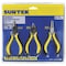 Surtek Bimaterial Handle Mini Plier Set For Electronics, 3 Piece 95P3 - alternate 2