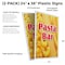 Signmission Pasta Bar, Plastic Signs Only 24 Inch x 36 Inch, Corrugated Plastic, 2PK CSB-2436-2PACK-Pasta Bar - alternate 2