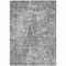 Homeroots 5' X 8' Pewter Charcoal And Ivory Geometric Washable Indoor Outdoor Area Rug 577572 - alternate 5