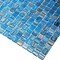Apollo Tile Celestial 12 in. x 12 in. Glossy Blue and Gold Glass Mosaic Wall and Floor Tile 20 sqft/case, 20PK APLST88BL532A - alternate 4