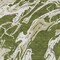 Homeroots 3' X 5' Olive Green And Ivory Abstract Washable Indoor Outdoor Area Rug 600114 - alternate 2