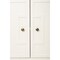 Homeroots 31in White Solid Wood Two Drawer Sideboard with Two Doors 389745 - alternate 3