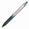 Pilot VBall RT Liquid Ink Rollerball Pen, Retractable, Fine 0.7 mm, Green Ink, Green/White Barrel PIL26209 - alternate 1