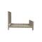 Homeroots Three Piece Gray Solid Wood Bedroom Set 569568 - alternate 4