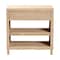 Bali & Pari Lanica Japandi Sun Bleached Rattan 2-Drawer Console Table 248-13727-ZORO - alternate 2