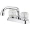 Boston Harbor Laundry Faucet, 2 gpm, 2-Faucet Handle, 3-Faucet Hole, Metal/Plastic, Chrome Plated FL010003CP - alternate 1