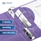 Davis Group Premium Economy, Round Ring, Binder, (Purple, 2"), PK6 2313-69-06 - alternate 5