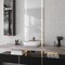 Apollo Tile Mirage 12x12 Warm Beige White Marble Mosaic Picket Wall and Floor Tile (5.3 sq ft/case), 5PK APLSAH88G40A - alternate 2