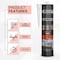 Adhesive Guru AG330 High-Temp RTV Silicone Gasket Maker & Sealant, Red, 10.5 oz, 572 DegF Heat Resistant adgr_GskMkr_AG330_1pk - alternate 4