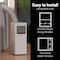 Aeric 5,500 BTU SACC 9,000 BTU ASHRAE Portable Air Conditioner AERP051AW - alternate 5