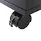 Lavish Home 2 Drawer Wood File Cabinet Filing Cabinet with Lock Rolling File Cabinet for Under Desk Storage 80-FC-4-BLK - alternate 2