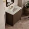 James Martin Vanities Gracyn 36" Single Vanity, Sable, w/ 3 CM Siberian Silestone Widespread Top D125-V36-SBL-WSFR - alternate 2
