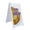 Signmission Fry Bread, A-Frame & 2 Decals Installed, Heavy-Duty Plastic Frame SBHD-D-2436-Fry Bread - alternate 1
