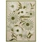 Homeroots 6' X 9' Ivory And Green Floral Indoor Outdoor Area Rug 548076 - alternate 1