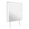 Global Furniture Usa Contemporary Naomi Silver Marble Mirror With Led NAOMI-SILVER MARBLE-MR W/ LED - alternate 2