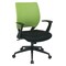 Office Star Products EM Series Screen Back Task Chair with "T" Arms, Fun Colors Green EM51022N-6 - alternate 1