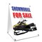 Signmission Snowmobile For Sale, 36 Inch x 24 Inch A-frame Yard Sign, Plastic Sign SBC-2436-Snowmobile For Sale - alternate 1