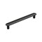 Amerock Concentric 5-1/16 in 128 mm Center-to-Center Matte Black Cabinet Pull BP36831MB - alternate 1