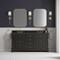 James Martin Vanities Brookfield 72" Double Vanity, Black Onyx, w/ 3 CM Charcoal Soapstone Silestone Top 547-V72-BKO-3CSP - alternate 4
