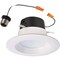 Halo Retrofit Recessed Lighting White 4in W Plastic LED 6.97 W White LT4069FS351EWHR - alternate 2