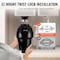 Vevor Garbage Disposal 1 HP Continuous Food Waste Disposer 3270 RPM EZ Connect Corded JW-731 - alternate 3