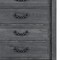 Homeroots 38" Gray Wood Five Drawer Dresser 633709 - alternate 3