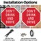 Signmission Don't Drink and Drive, 10 inch X 10 inch, Aluminum Metal Signs, 2PK OC-A-2PACK-10-79 - alternate 2