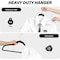 Simple Deluxe HealSmart Velvet Hangers, Space Saving Clothes Hangers for Closet, Black, 50PK HKHANGVELVET50BLK - alternate 2