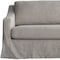 Homeroots 85" Beige Fabric Solid Wood Sofa 674608 - alternate 3