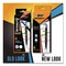 Bic Intensity Dual-Tip Highlighters, Assorted Ink Colors, Chisel/Needle Tips, Black Barrel, 6PK HLPDT6-AST - alternate 4