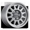 Method Race Wheels MR704, 17X8.5, 0MM OFFSET, 6X5.5,106.25MM CENTERBORE, MATTE TITANIUM MR70478560800 - alternate 2