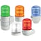 Federal Signal Warning Light, Green, LED, 12 to 24V AC/DC, 120 to 240V AC, 85, 120 FPM, 3 29/32 in Dia. SLM100G - alternate 1