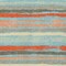 Homeroots 9' X 12' Sky Blue Pink And Gray Striped Washable Indoor Outdoor Area Rug 598936 - alternate 3