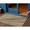 Homeroots 3' X 5' Taupe Beige And Brown Striped Washable Indoor Outdoor Area Rug 615019 - alternate 1