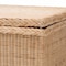 Bali & Pari Caden Braided Natural Rattan Storage Bench 259-14271-ZORO - alternate 4