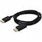 Add-On ADDON 6FT DISPLAYPORT MALE TO MALE BLACK CABLE MAX RESOLUTION UP TO 3840X2160 4 DISPLAYPORT14MM6F - alternate 2