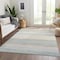 Homeroots 10' X 14' Ivory Abstract Washable Indoor Outdoor Area Rug 608746 - alternate 6