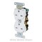 Leviton Plugs&Rcptcls, 15A, 250VAC, Brn, Plyprpyln 5028 - alternate 2