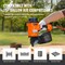 Vevor Coil Siding Nailer 1-3/4 to 2-3/4 inch 15 Degree Pneumatic Nail Gun MCN70 - alternate 5